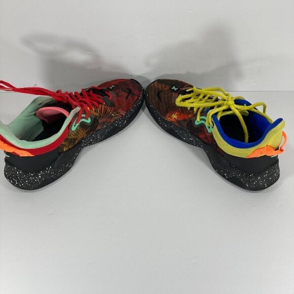 Nike PG 5 'Mismatched Drew League Multi-Color' CW3143-006 Mens Size 7 - Picture 14 of 16